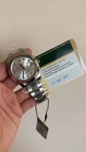 116334 Rolex Datejust II diamond with card