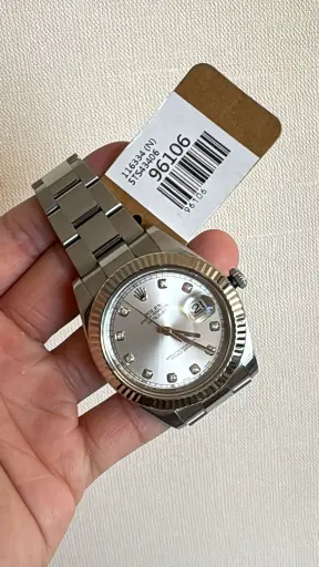 116334 Rolex Datejust II diamond